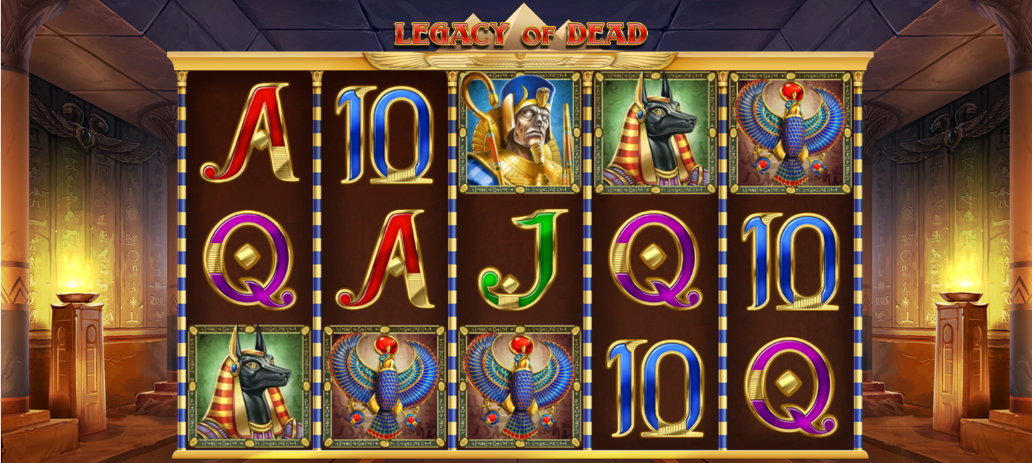 Legacy of Dead en el casino de Mr Green