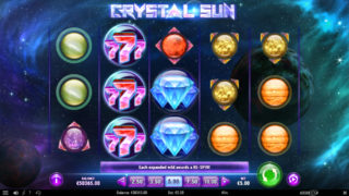 Crystal Sun online slot Base Game