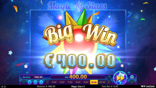 Magic Stars 3 Online Slot Big Win