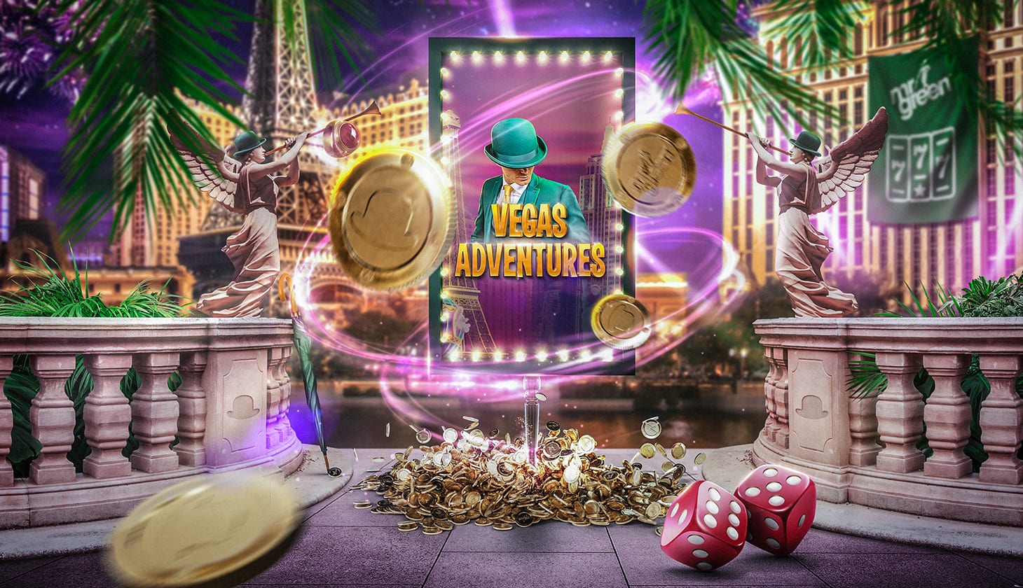 Testen Sie Den Vegas Adventures With Mr Green Slot Im Mr Green Casino