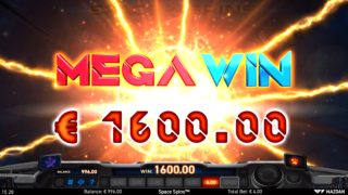Space Spins Online slot Mega Win