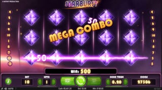 Starburst online slot Combo Win