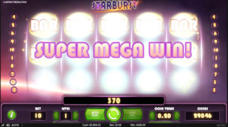 Starburst Super Mega Win